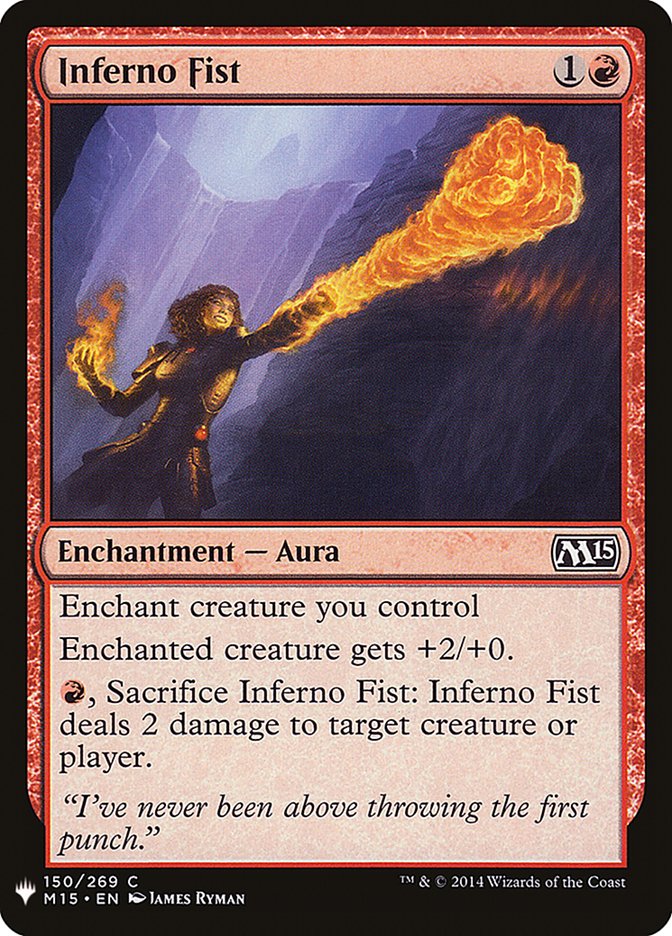 Inferno Fist [Mystery Booster] (MB1 981)