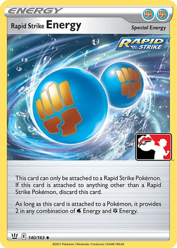 Rapid Strike Energy (140/163) [Prize Pack Series One]