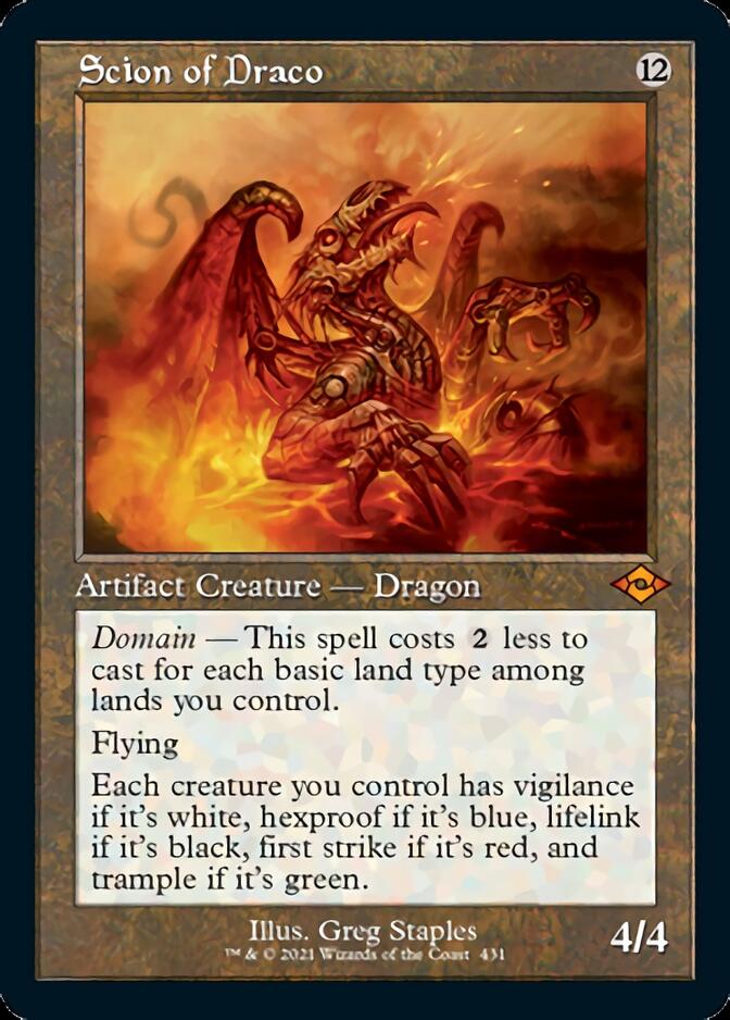 Scion of Draco (Retro) [Modern Horizons 2] (MH2 431)