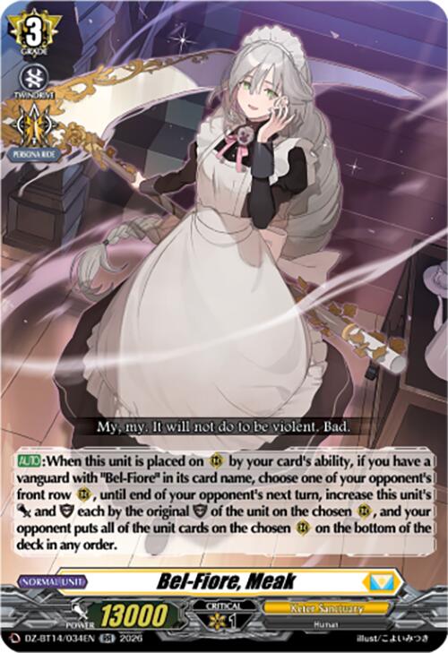 Bel-Fiore, Meak (DZ-BT14/034EN) [Envoys of the Crimson Moon]