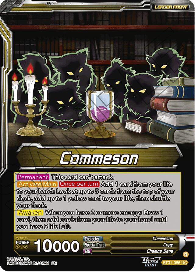 Commeson // (Duplicate) Vegeta, Weapon Tainted by Evil (BT31-056) [Impact Beyond Dimensions]
