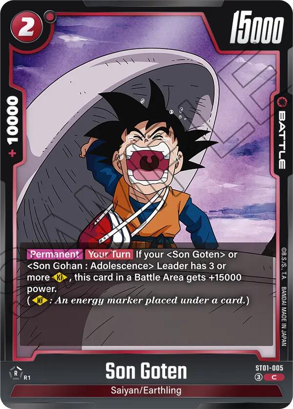 Son Goten (ST01-005) [Story Booster 01]
