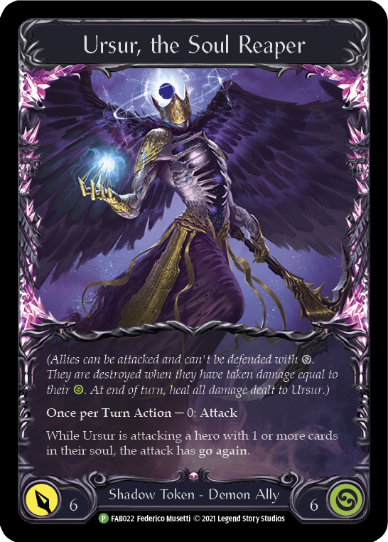 Ursur, the Soul Reaper [FAB022] Cold Foil