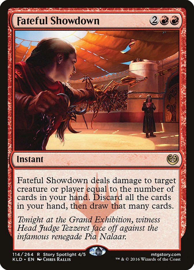 Fateful Showdown [Kaladesh] (KLD 114)