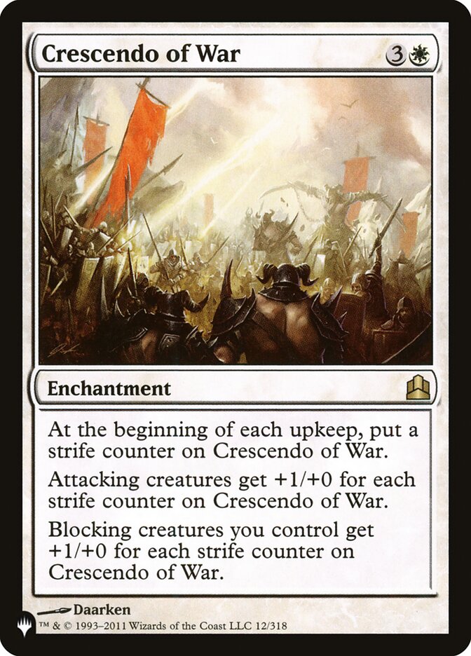 Crescendo of War [The List] (LCMD 12)