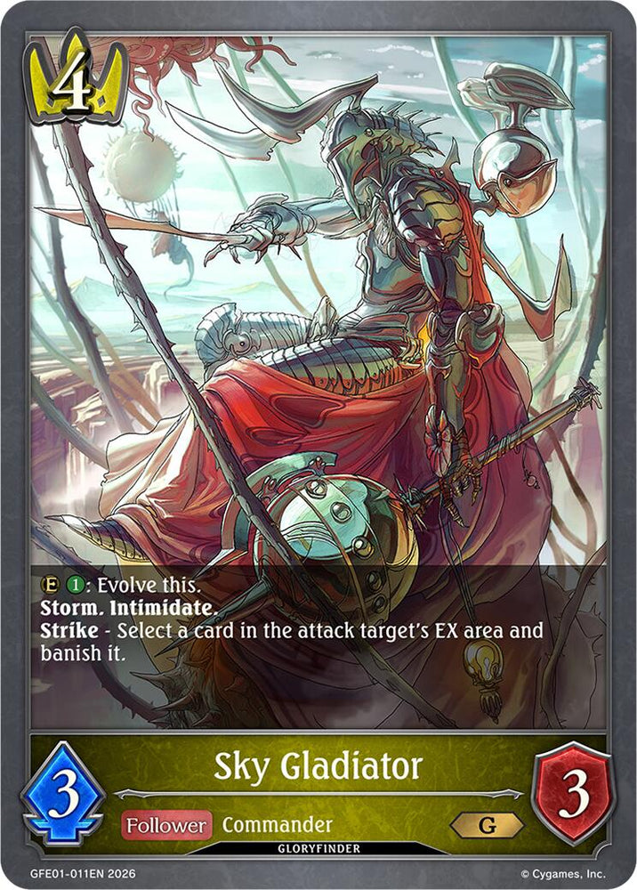 Sky Gladiator (GFE01-011EN) [Gloryfinder Events]