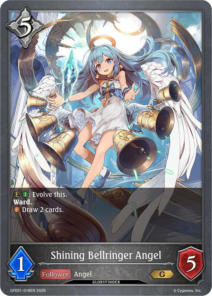 Shining Bellringer Angel (GFE01-018EN) [Gloryfinder Events]