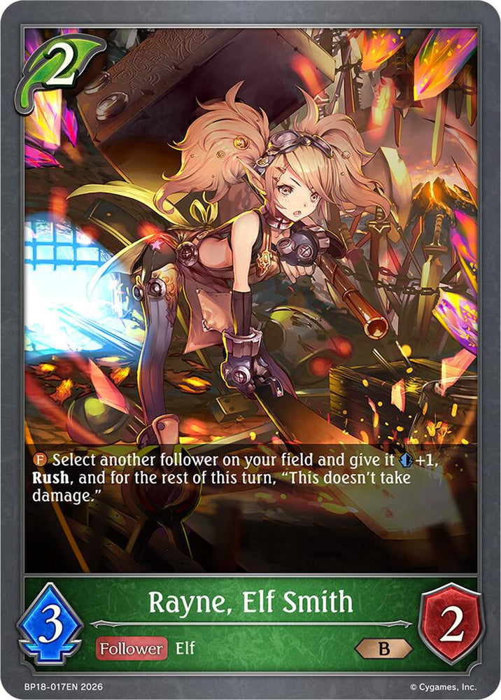Rayne, Elf Smith (BP18-017EN) [Neometropolis]