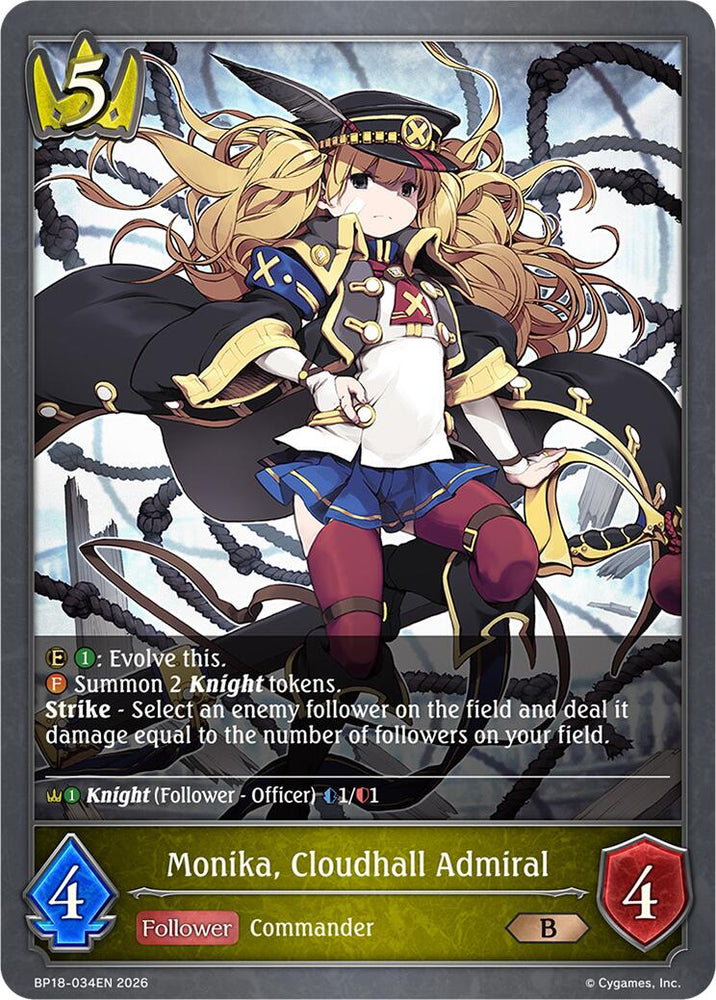 Monika, Cloudhall Admiral (BP18-034EN) [Neometropolis]