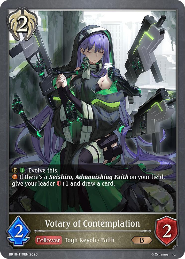 Votary of Contemplation (BP18-110EN) [Neometropolis]