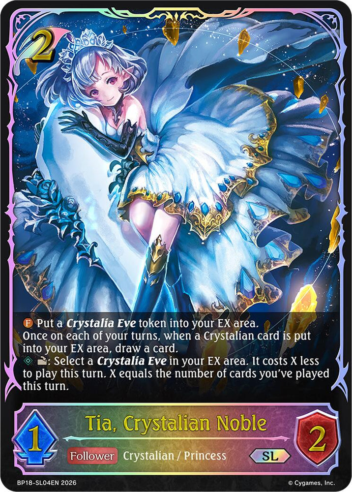 Tia, Crystalian Noble (BP18-SL04EN) [Neometropolis]