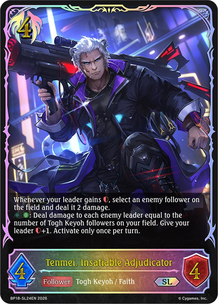 Tenmei, Insatiable Adjudicator (BP18-SL24EN) [Neometropolis]