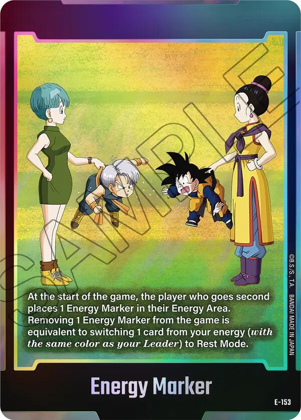Energy Marker (E-153) [Fusion World Energy Markers]