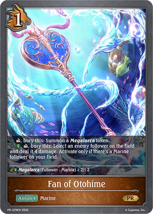 Fan of Otohime (PR-429EN) (PR-429EN) [Promotional Cards]