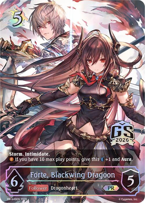 Forte, Blackwing Dragoon (PR-449EN) [Promotional Cards]