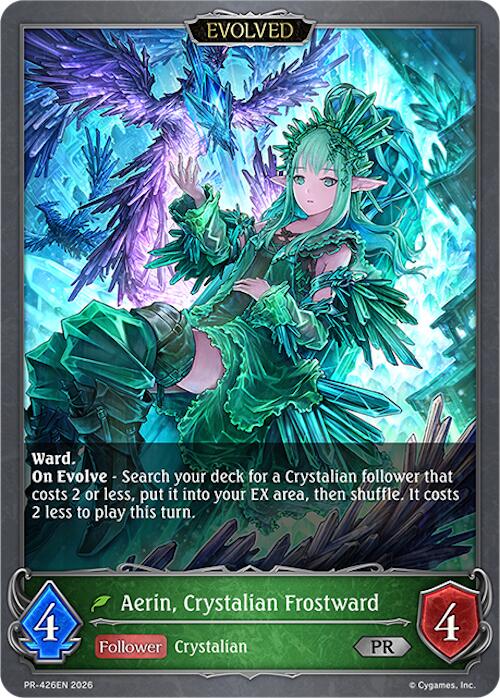 Aerin, Crystalian Frostward (Evolved) (PR-426EN) (PR-426EN) [Promotional Cards]