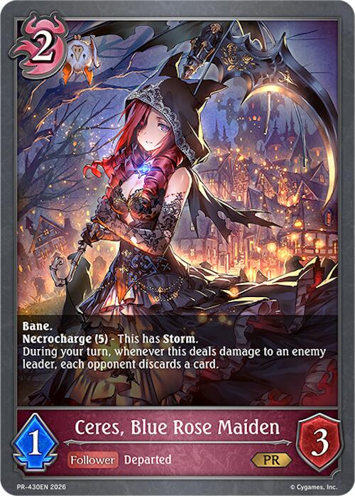 Ceres, Blue Rose Maiden (PR-430EN) (PR-430EN) [Promotional Cards]
