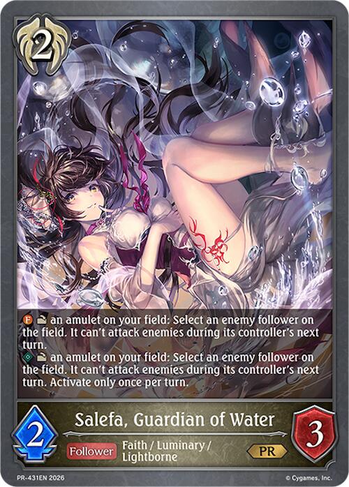 Salefa, Guardian of Water (PR-431EN) (PR-431EN) [Promotional Cards]