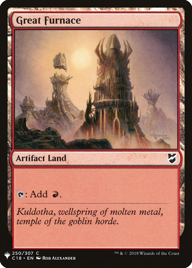 Great Furnace [Mystery Booster] (MB1 1675)