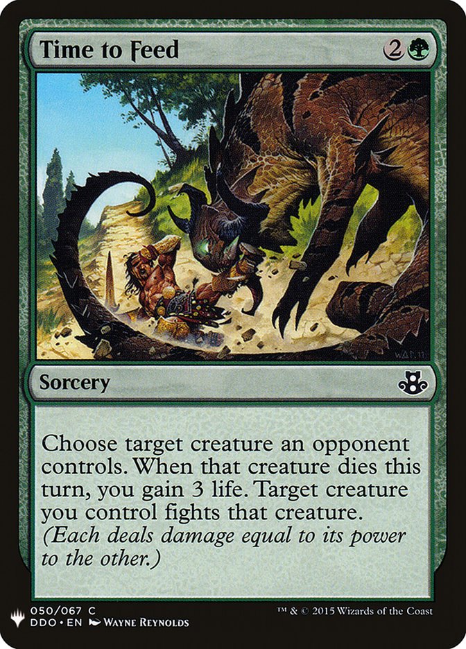 Time to Feed [Mystery Booster] (MB1 1360)