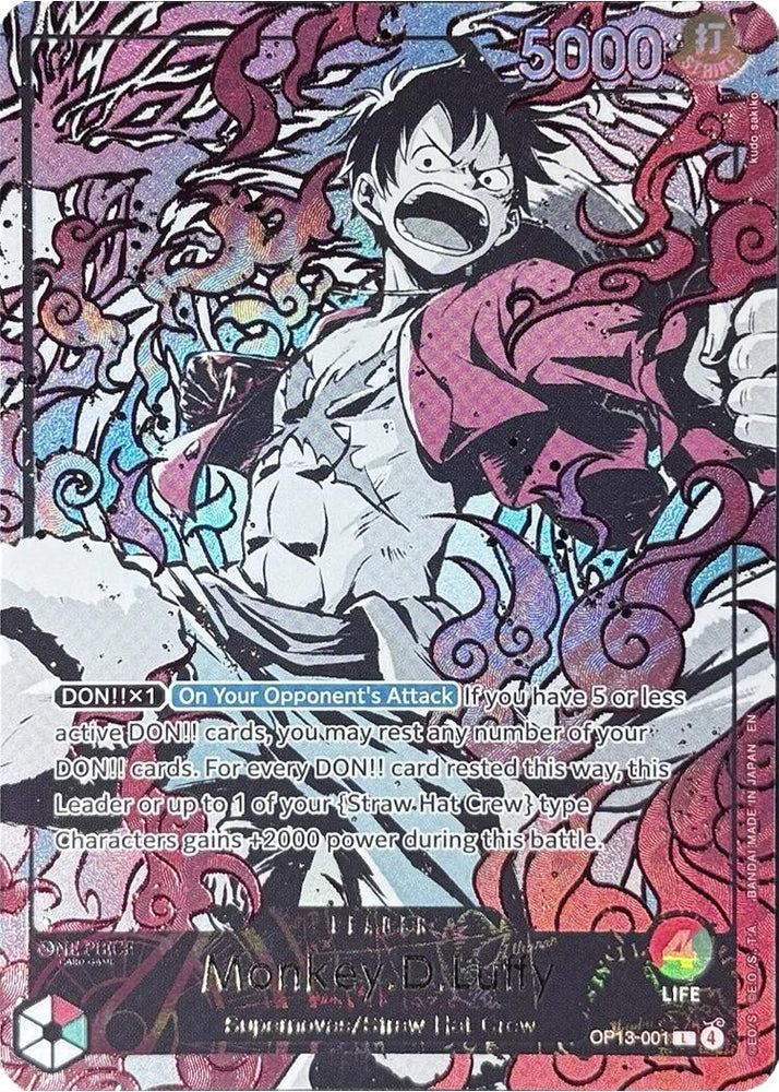 Monkey.D.Luffy (English Version 3rd Anniversary Set) [One Piece Promotion Cards]