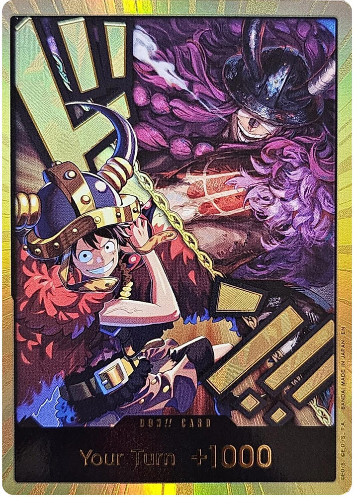 DON!! Card (Alternate Art) (Gold) [The World's Strongest Warriors]