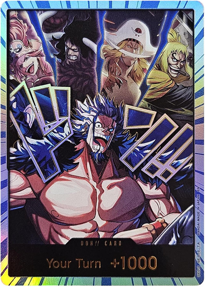 DON!! Card (Alternate Art) (Rocks) [The World's Strongest Warriors]