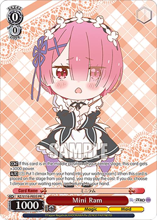 Mini Ram (PR) (RZ/S116-PE03) [Re:ZERO -Starting Life in Another World- Vol.3]