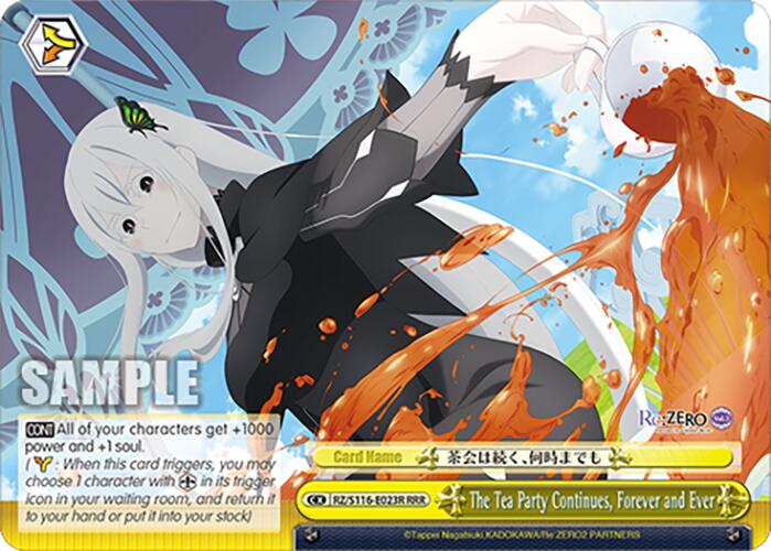 The Tea Party Continues, Forever and Ever (RRR) (RZ/S116-E023R) [Re:ZERO -Starting Life in Another World- Vol.3]
