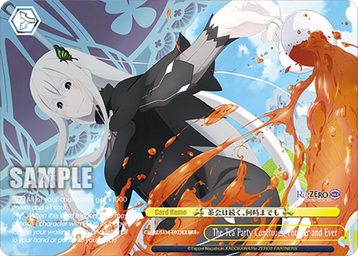 The Tea Party Continues, Forever and Ever (RRR+) (RZ/S116-E023EX) [Re:ZERO -Starting Life in Another World- Vol.3]
