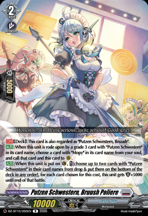 Putzen Schwestern, Bruush Poliere (DZ-BT15/050EN) [Strike of Illusionary Shadows]