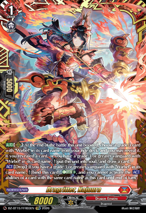 Dragritter, Najuura (DZ-BT15/FFR03EN) [Strike of Illusionary Shadows]