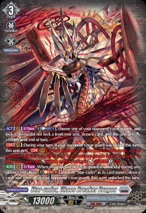 Star-vader, Chaos Breaker Dragon (DZ-BT15/SR18EN) [Strike of Illusionary Shadows]