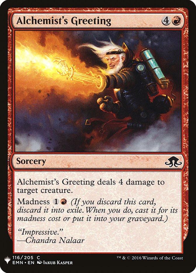 Alchemist's Greeting [Mystery Booster] (MB1 836)