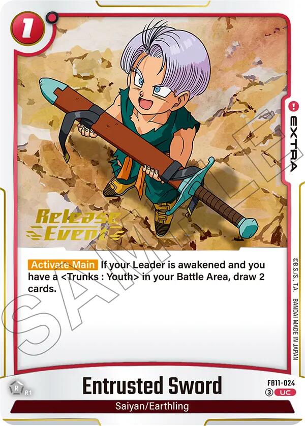 Entrusted Sword [Brightness of Hope Release Event Cards]