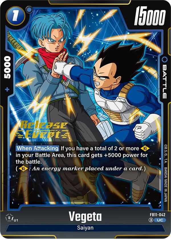 Vegeta (FB11-042) [Brightness of Hope Release Event Cards]