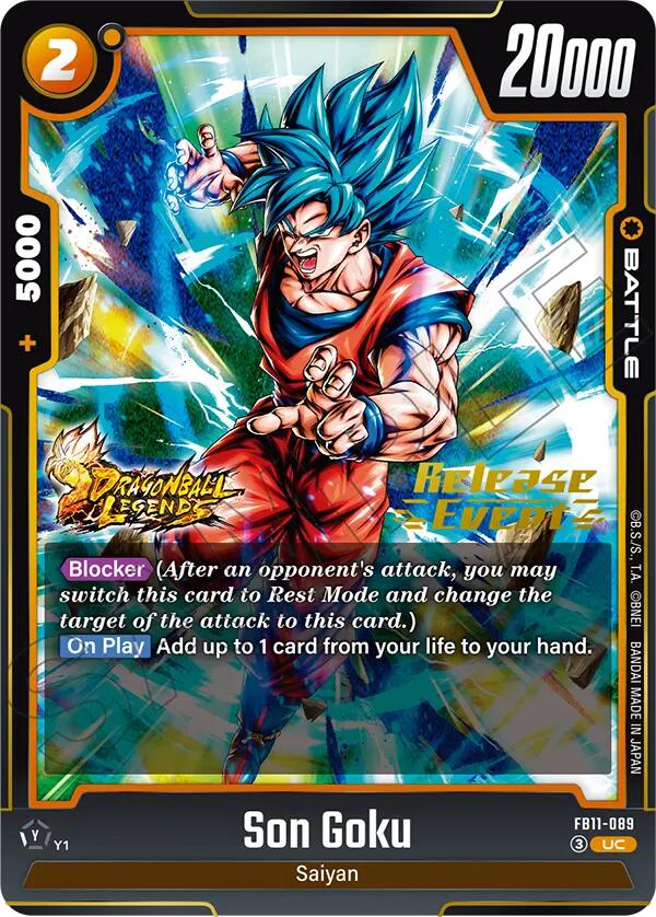 Son Goku (FB11-089) [Brightness of Hope Release Event Cards]