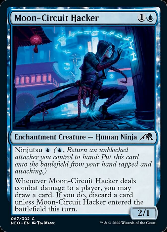 Moon-Circuit Hacker [Kamigawa: Neon Dynasty] (NEO 67)