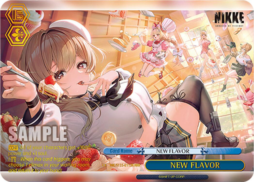 NEW FLAVOR (NIK/S135-E112R) (RRR) [GODDESS OF VICTORY: NIKKE Vol.2]