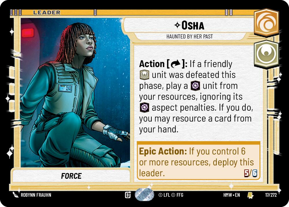 Osha - Haunted By Her Past (17/272) (17/272) [Homeworlds]