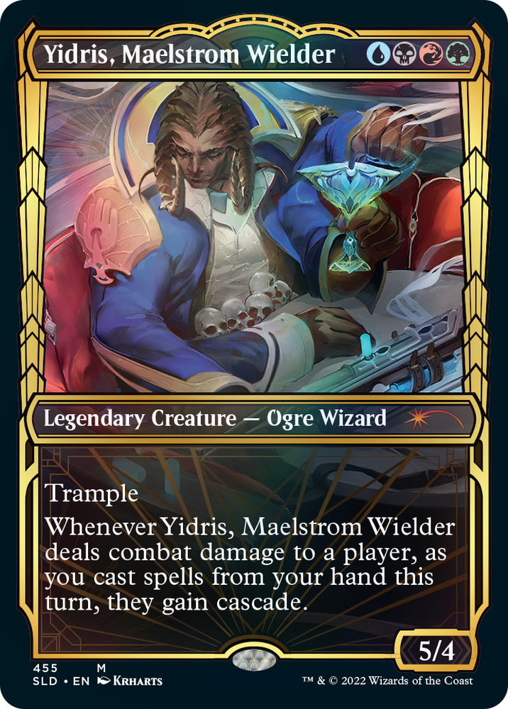 Yidris, Maelstrom Wielder (Showcase Gilded Foil) [Secret Lair Drop Series] (SLD 455)
