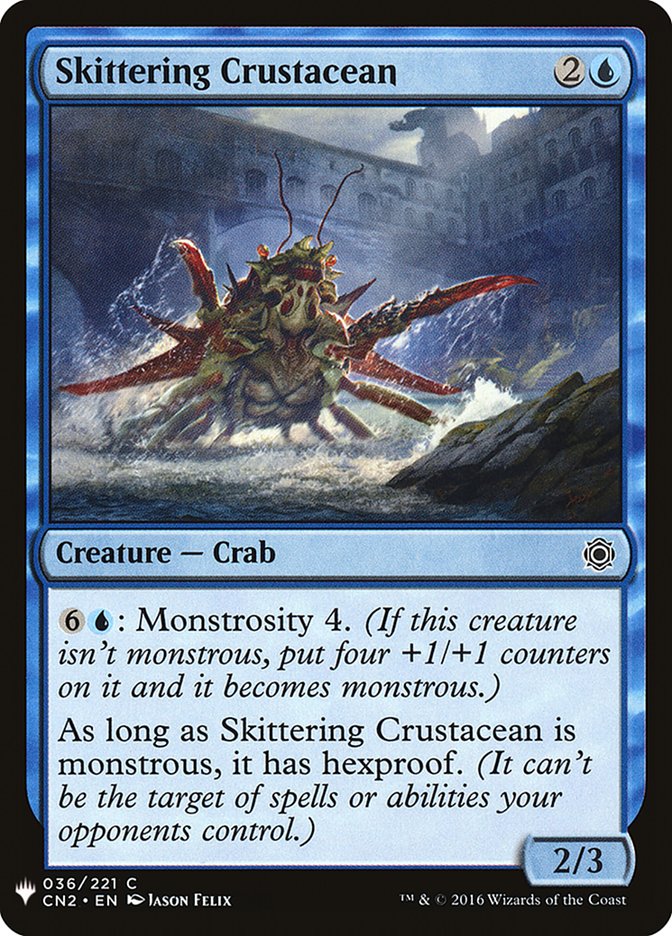 Skittering Crustacean [Mystery Booster] (MB1 494)