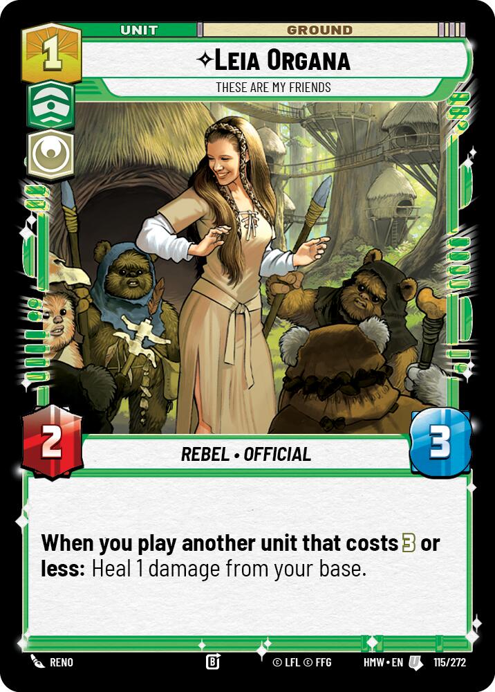 Leia Organa - These Are My Friends (115/272) (115/272) [Homeworlds]