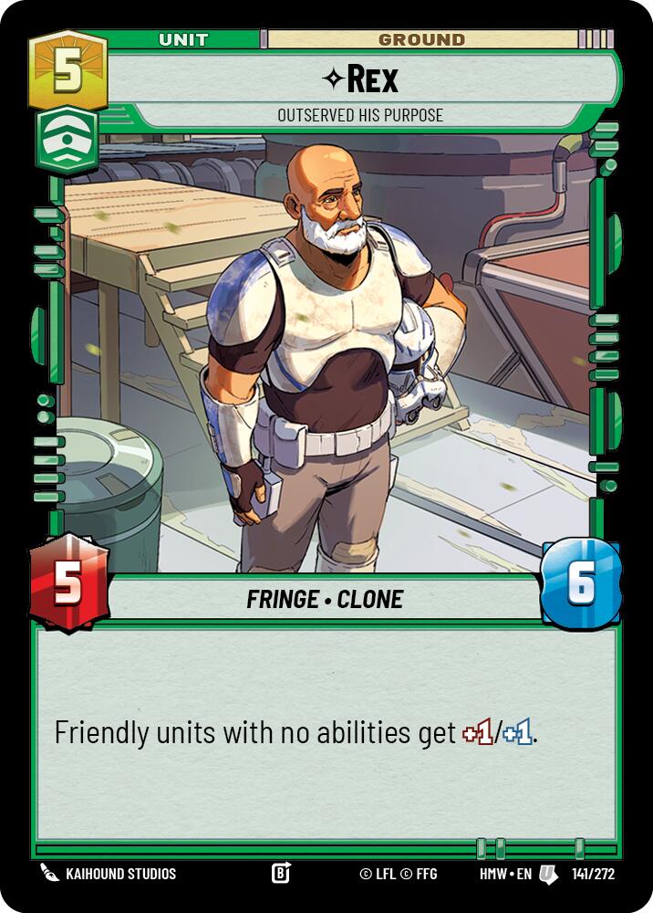 Rex - Outserved His Purpose (141/272) (141/272) [Homeworlds]