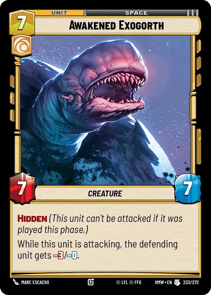 Awakened Exogorth (233/272) (233/272) [Homeworlds]