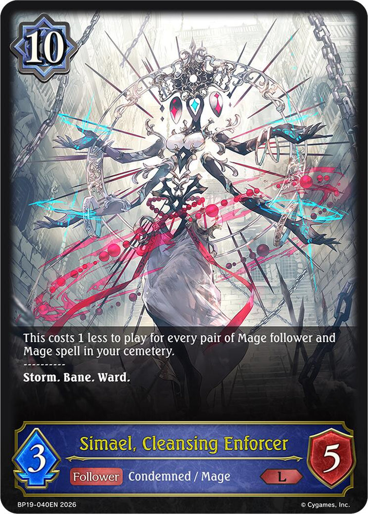 Simael, Cleansing Enforcer (BP19-040EN) [Eightfold Retribution]
