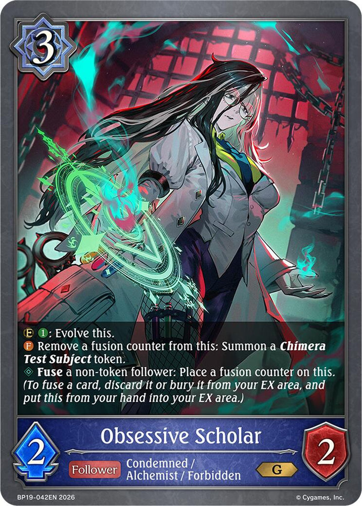 Obsessive Scholar (BP19-042EN) [Eightfold Retribution]