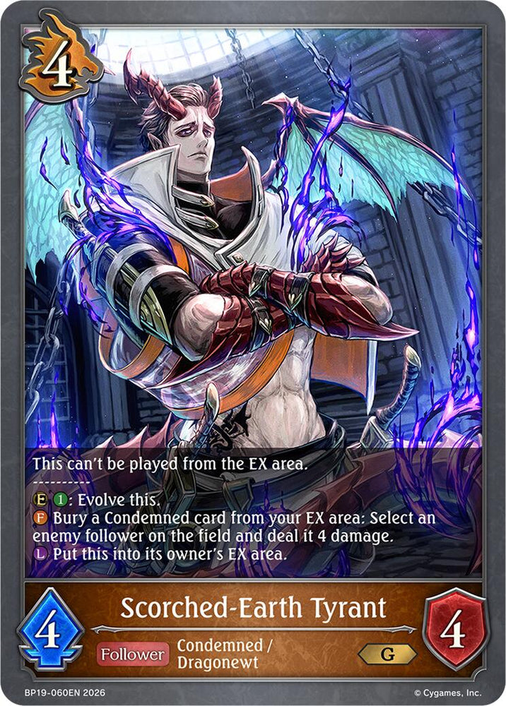 Scorched-Earth Tyrant (BP19-060EN) [Eightfold Retribution]