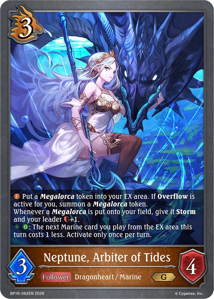 Neptune, Arbiter of Tides (BP19-062EN) [Eightfold Retribution]