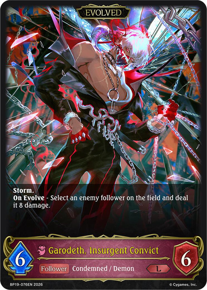 Garodeth, Insurgent Convict (Evolved) (BP19-076EN) [Eightfold Retribution]